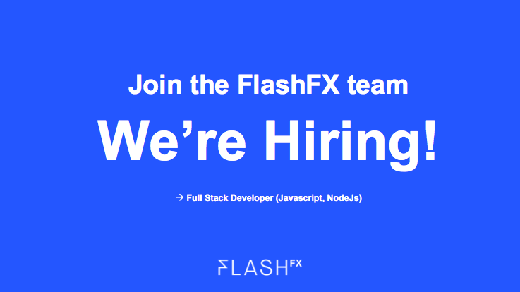 We're Hiring: Full Stack Engineer